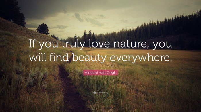Nature and beauty quotes