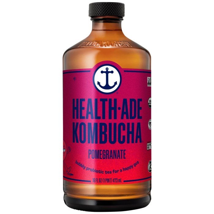 Kombucha ade probiotic bubbly cas