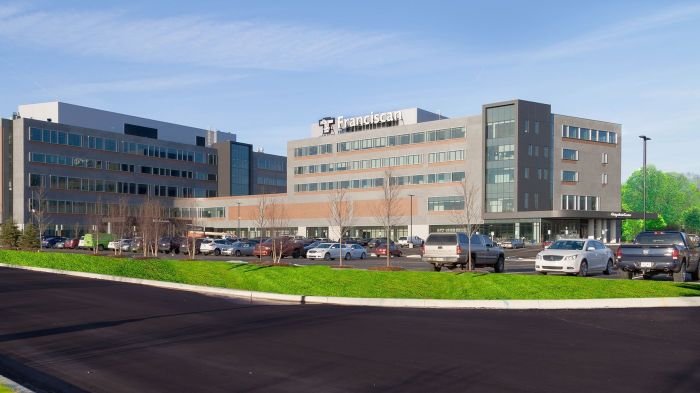 Michigan hospital city franciscan health year celebrates first