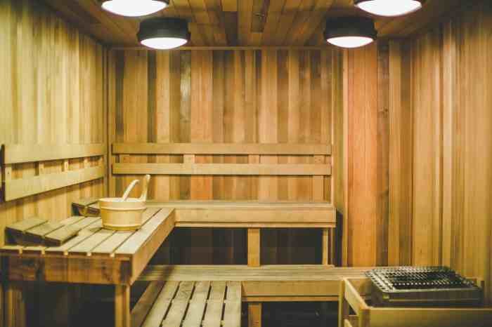 Health club with sauna near me