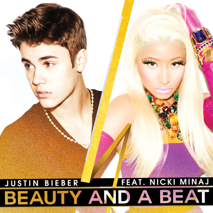 Nicki minaj bieber Lyrics of beauty and the beat