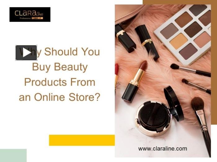 Beauty storefront