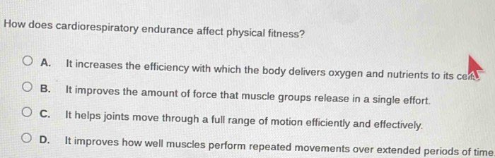 Dynamic fitness