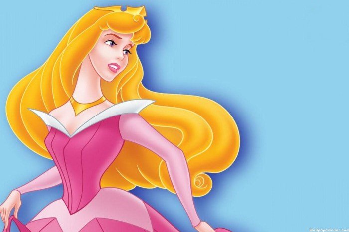 Aurora in sleeping beauty