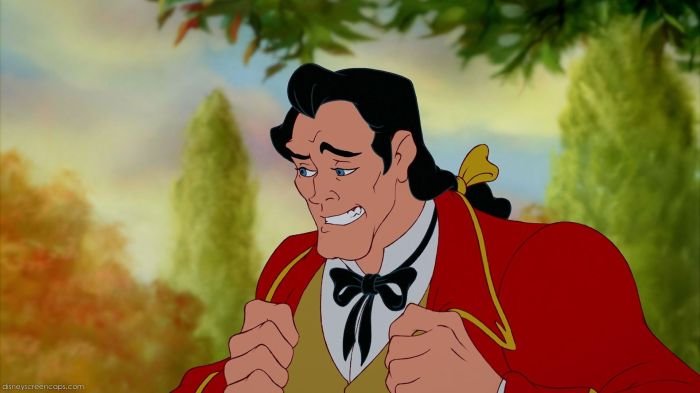 Gaston on beauty and the beast