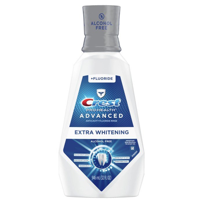 Crest mint clean rinse protection multi pro health