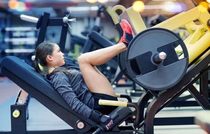 Leg fitness equipment