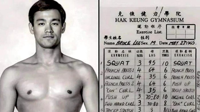 Bruce lee fitness