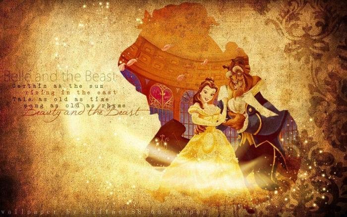 Beauty and the beast backgrounds