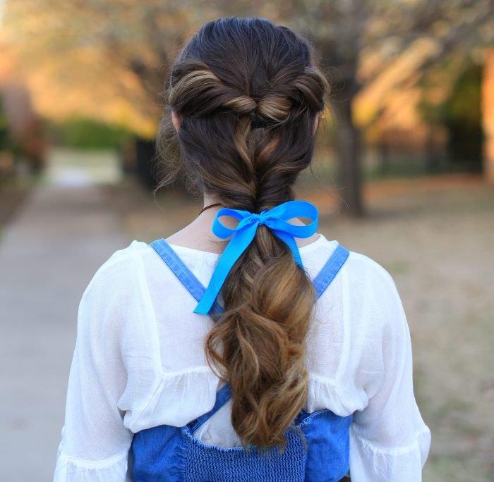 Belle beauty and the beast hairstyle