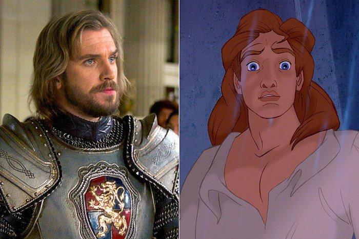 Beast beauty stevens dan movie prince adam posters character disney action live look first tv characters released including