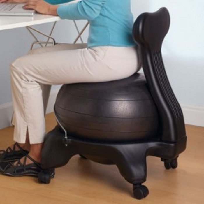 Fitness chair ball
