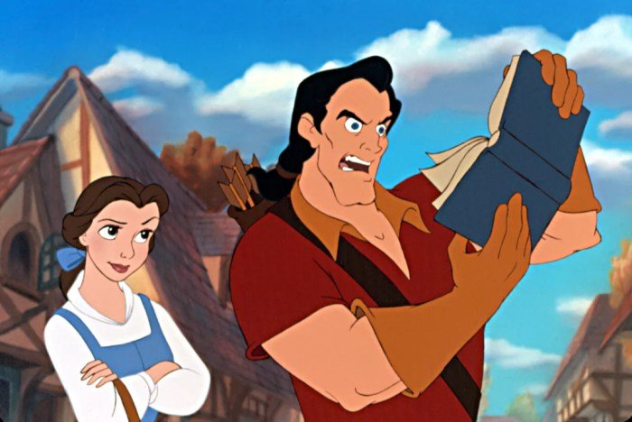 Gaston on beauty and the beast