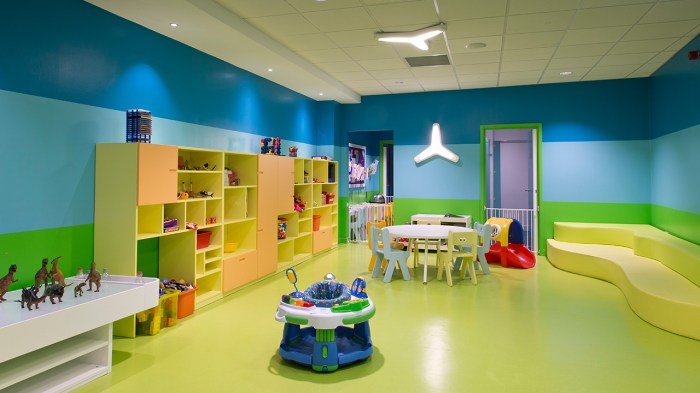 Fitness with childcare