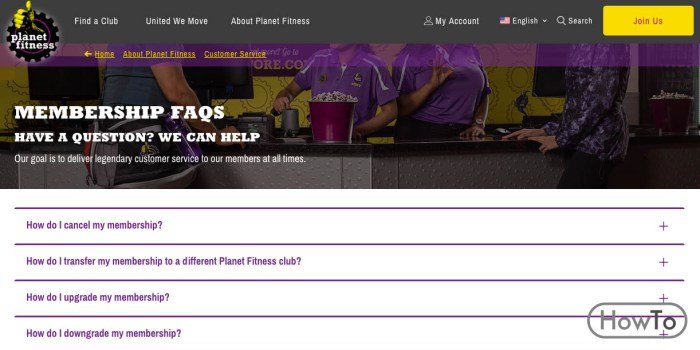 Cancel membership planet fitness