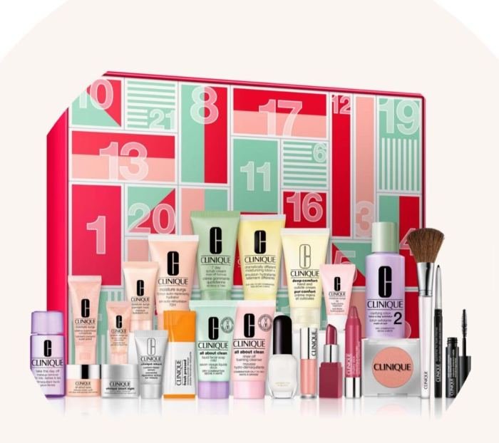 Advent calendar beauty products marks spencer mail daily scroll down video