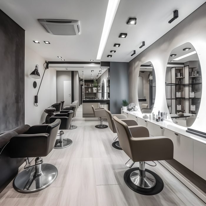 Beauty inside salon