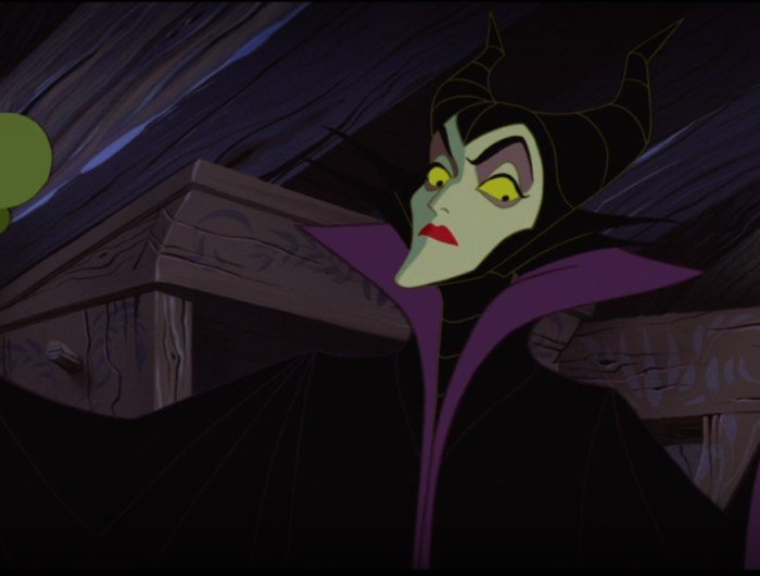 Maleficent and sleeping beauty