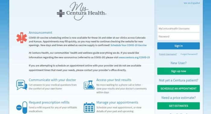 Centura health skills