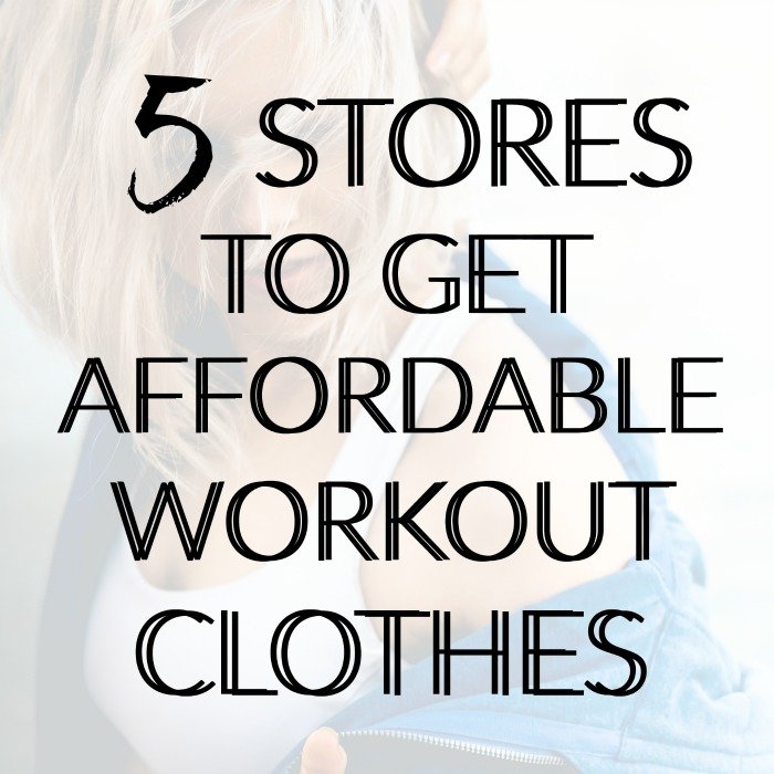 Cheap fitness clothes