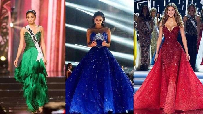 Beauty contest dresses