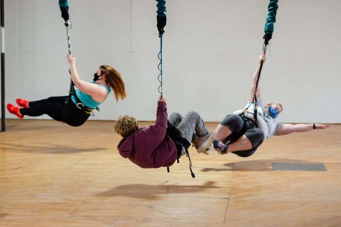 Bungee classes fitness sling fly