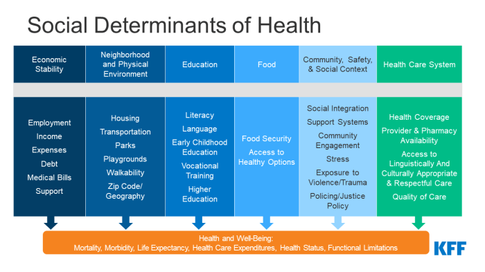 Social determinants in health