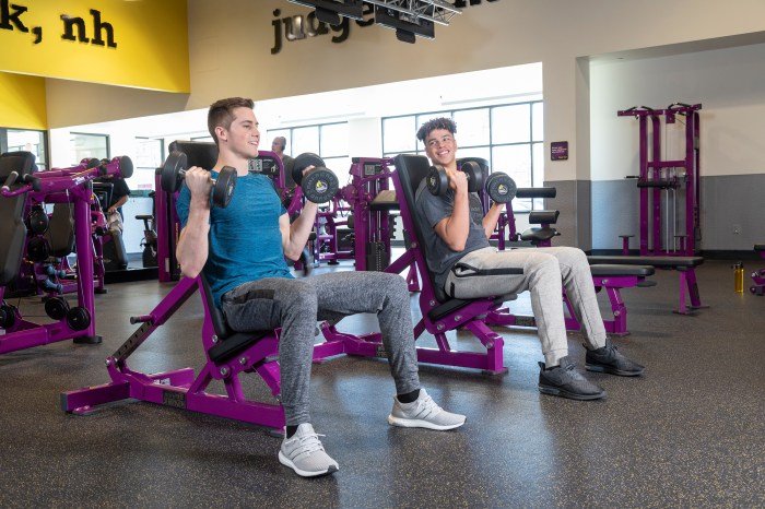 Planet fitness students