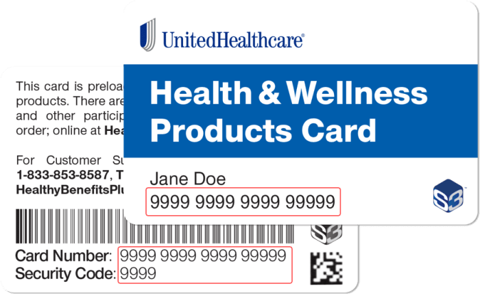 Health benefits plus catalog