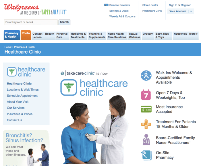 Walgreens clinic healthcare reasons visit thesuburbanmom