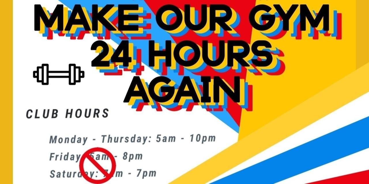 24 fitness hours