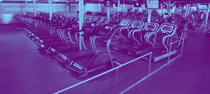 Crunch fitness bandera