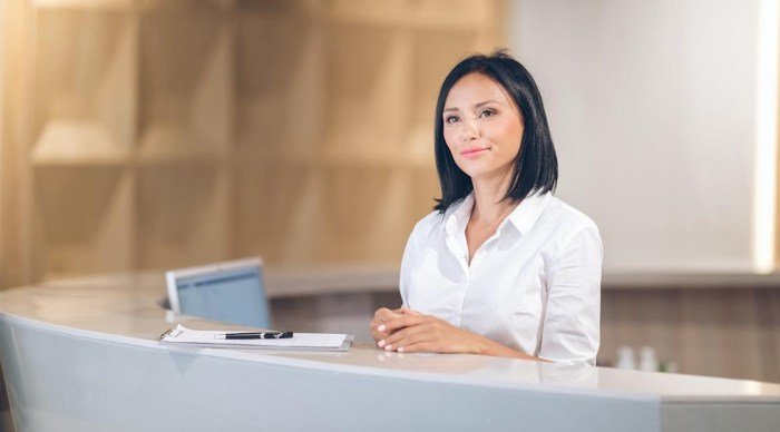 Receptionist samples