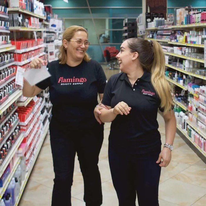 Flamingo beauty supply