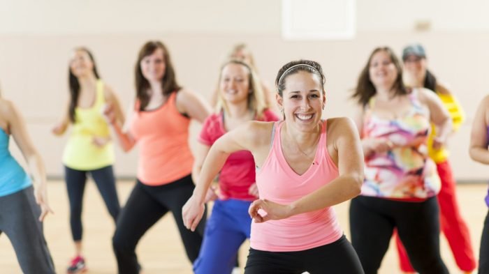 Dance class fitness