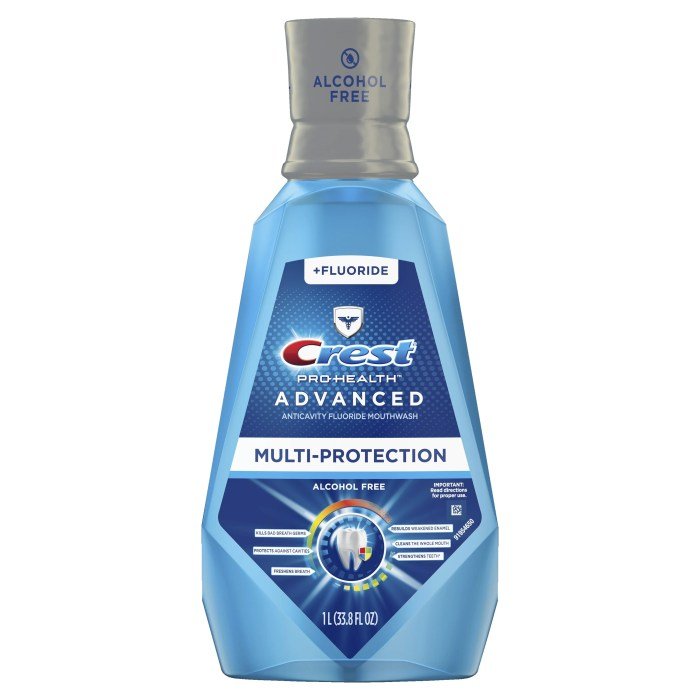 Crest pro health rinse