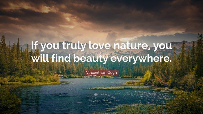 Nature and beauty quotes