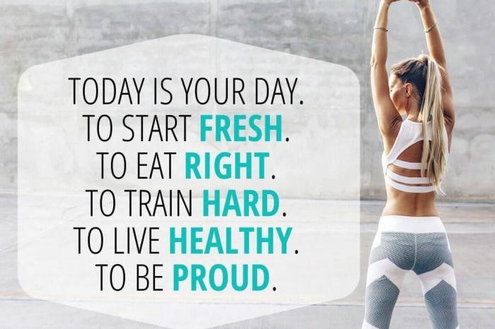 Fitness female quotes