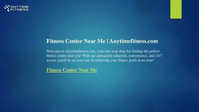 Fitness near me centers clubs gyms