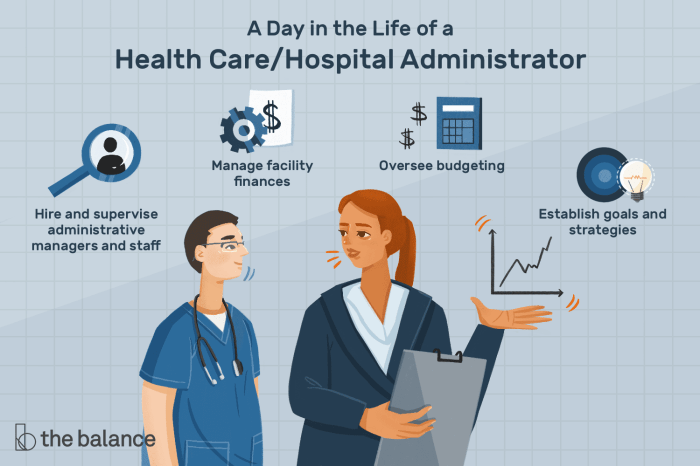 Jobs in health care administration