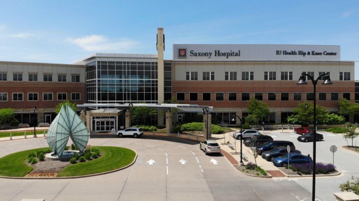 Indiana university health saxony hospital