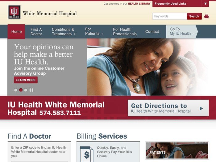 Iu health teams portal