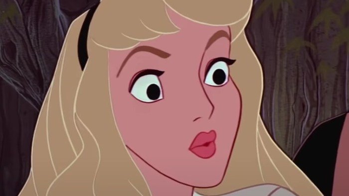 Aurora in sleeping beauty