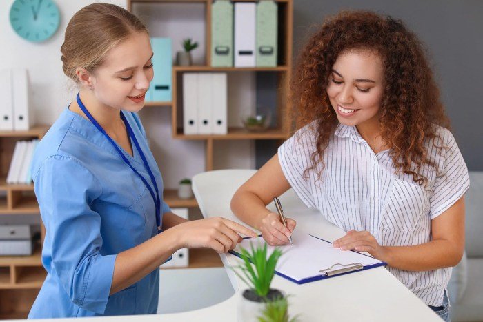 Beauty clinic receptionist jobs