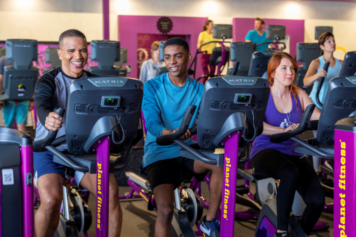 Family plan at planet fitness