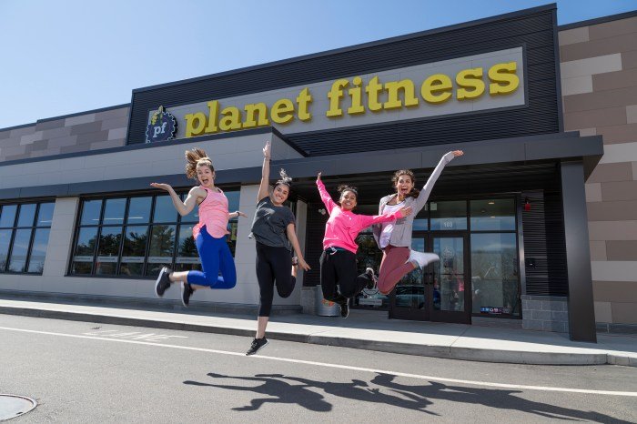 Planet fitness students