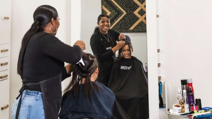 Black hair beauty salon near me