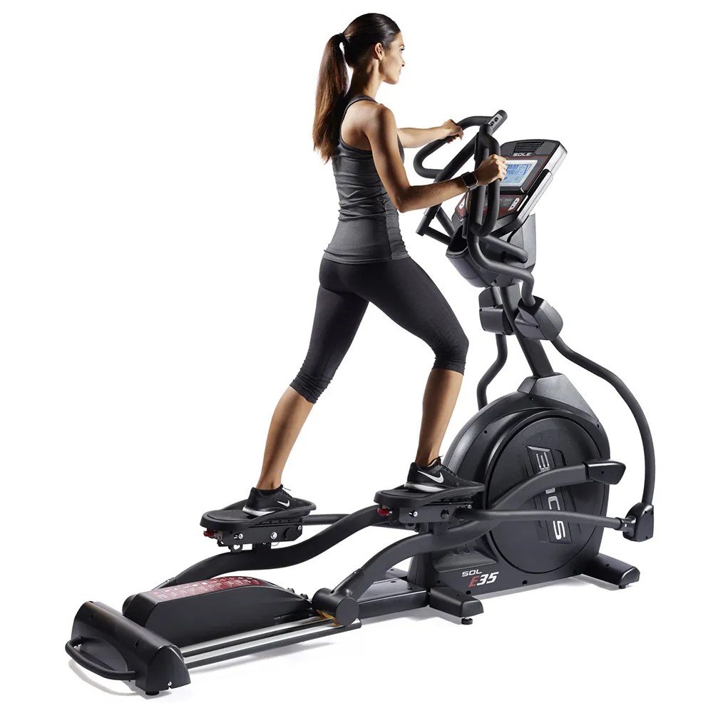 Sole e35 elliptical machine trainer review fitness console e95 vs price