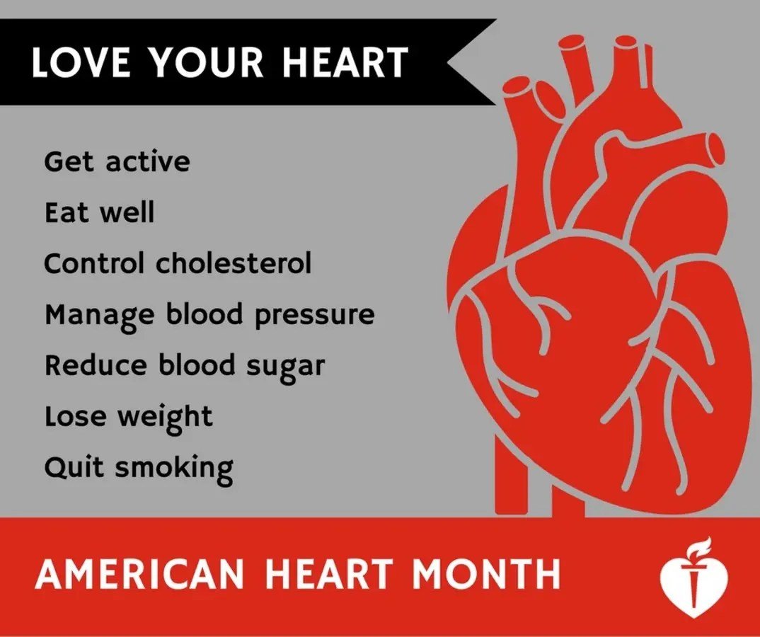 Month heart american february clipart logo health awareness national healthy disease feb association also shedding leaf clipground risk 2021 quotes