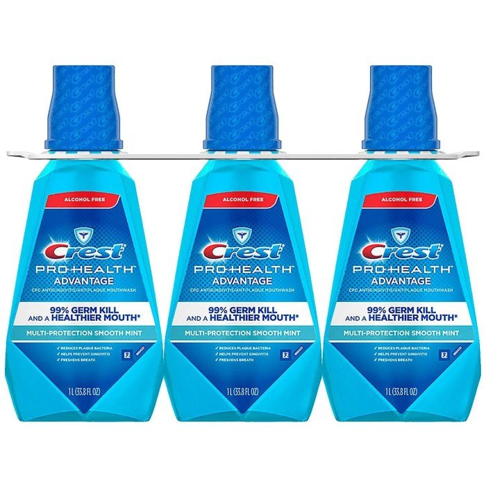 Crest rinse prohealth advantage fl walmart